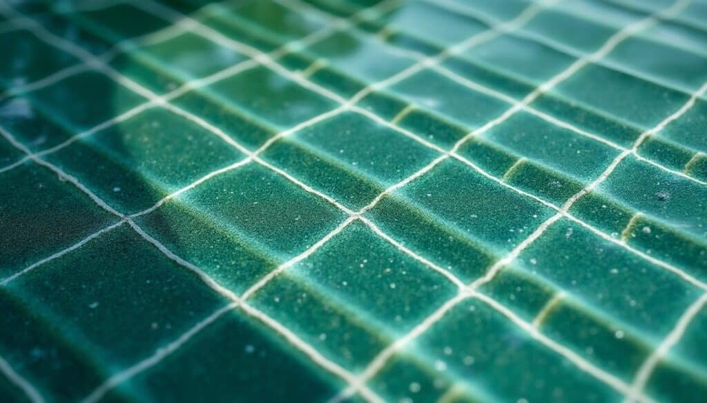 Pourquoi des algues apparaissent sur le liner vert des parois de piscine ?