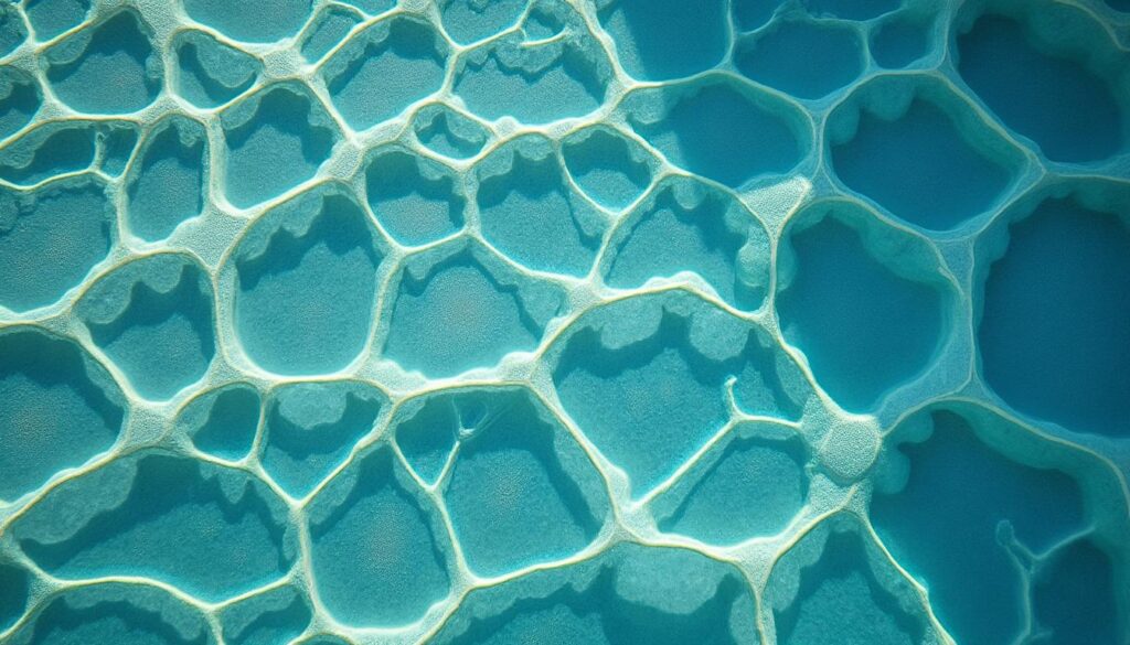 Des algues sur les parois d’une piscine neuve : causes et solutions