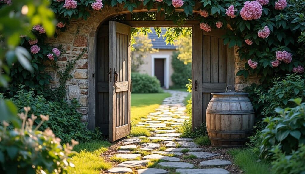 Quelles sont les idées d’aménagement extérieur autour d’un portail de jardin ?