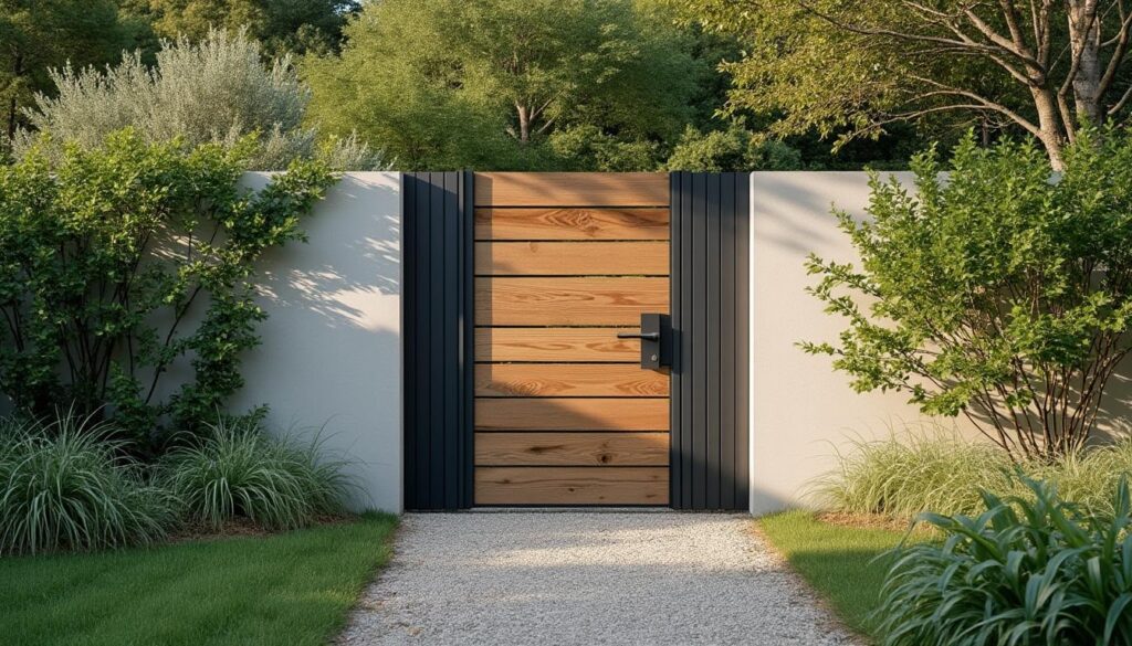 Quels styles de portails de jardin privilégier avec des matériaux résistants ?