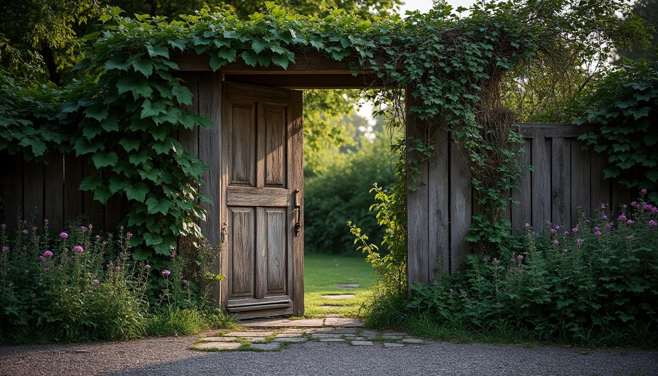 Astuces pour végétaliser le portail et créer une clôture naturelle au jardin