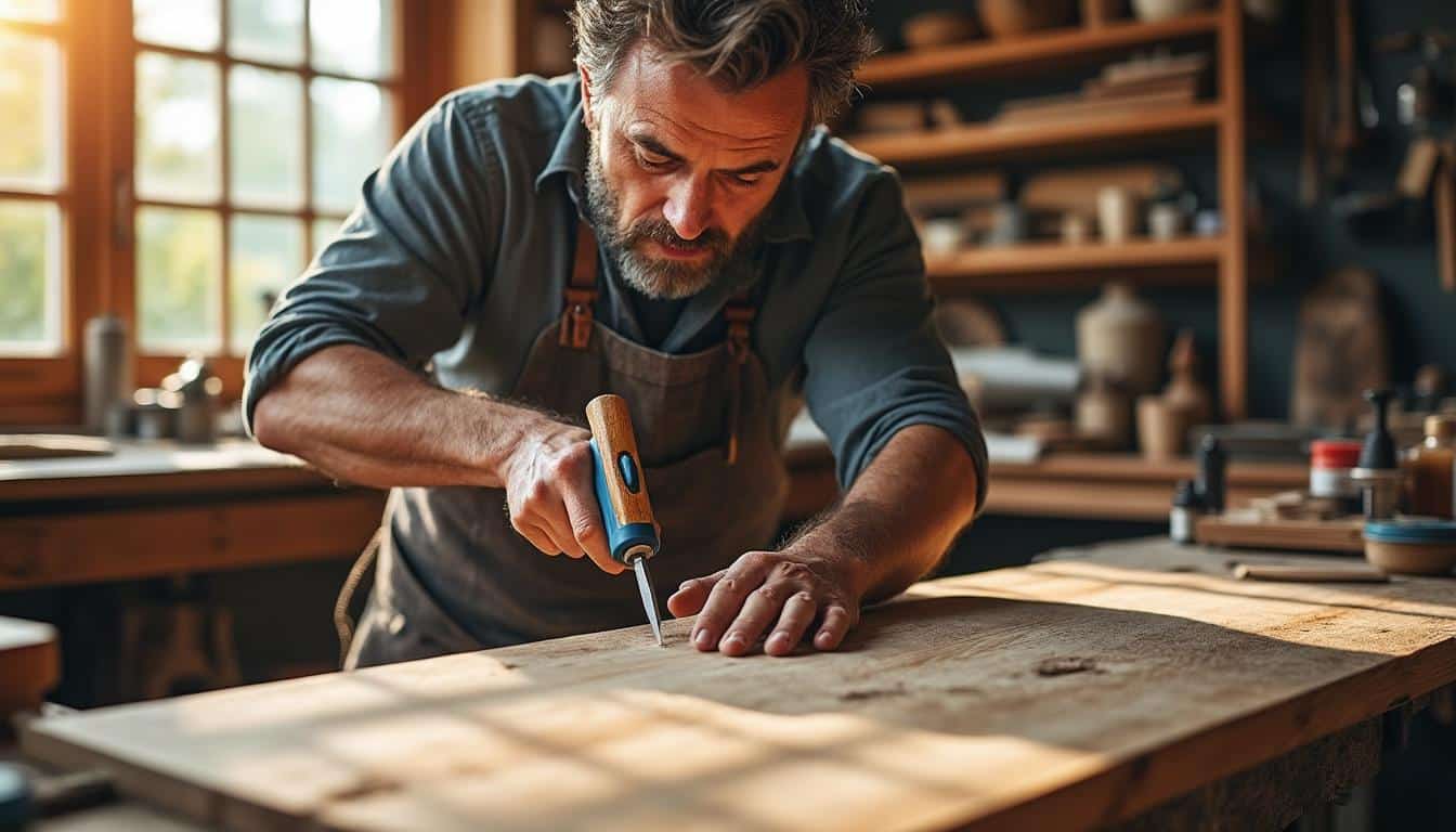 Illustration: Comprendre l’utilité et la spécificité de la scie cloche Wolfcraft
