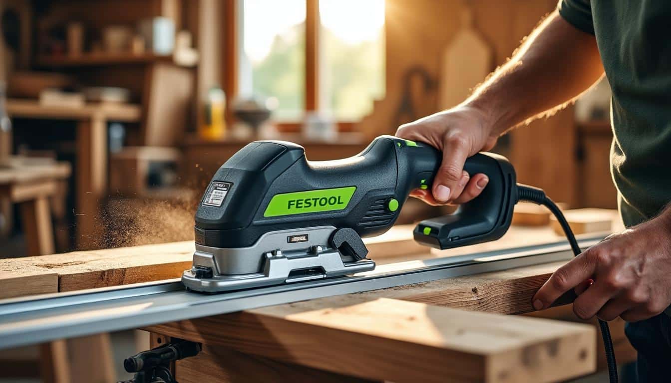 Illustration: Tout savoir sur la scie plongeante Festool TS 55 et ses caractéristiques techniques