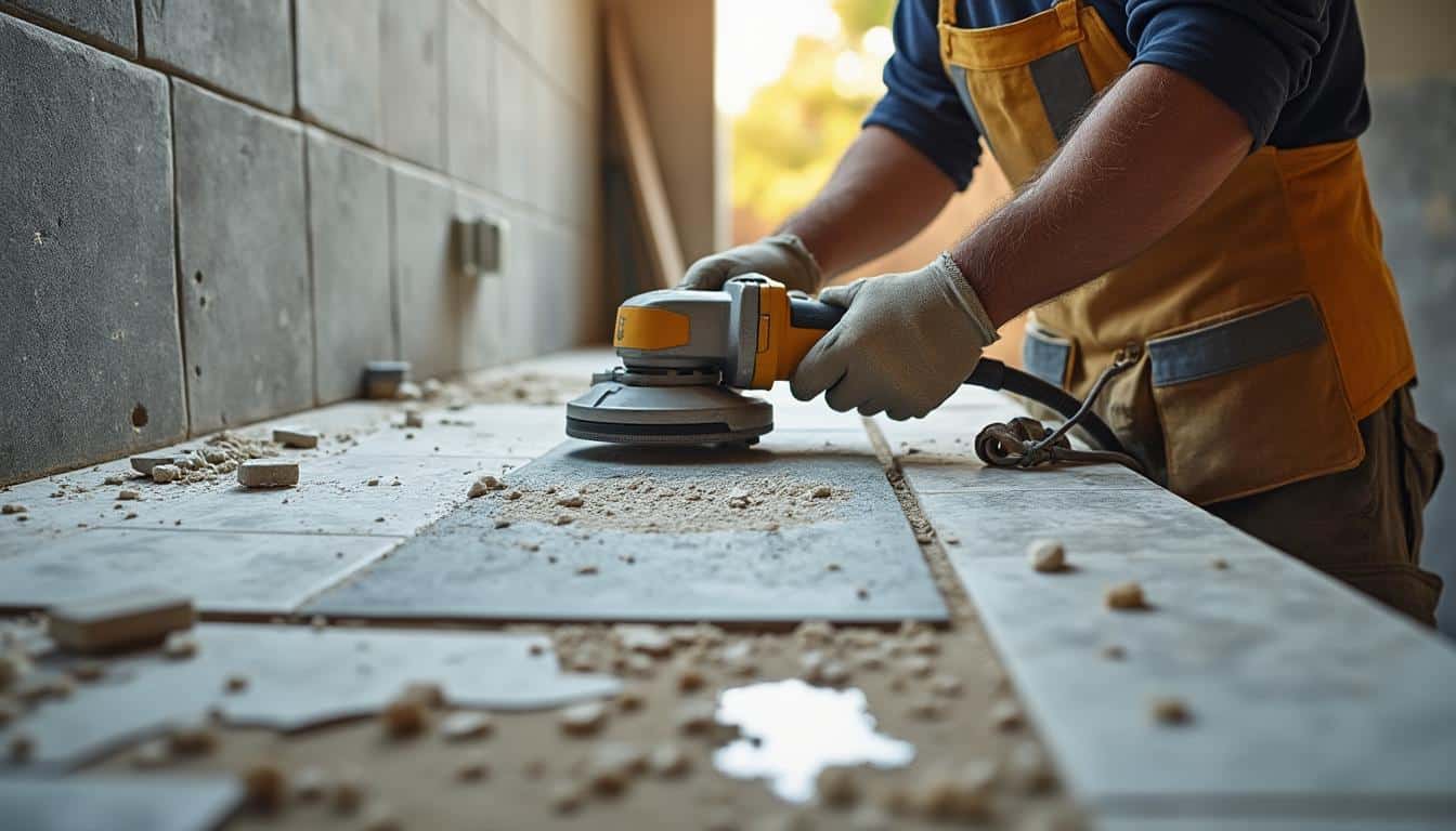 Illustration: Les matériaux idéaux et situations pour louer une scie à eau adaptée