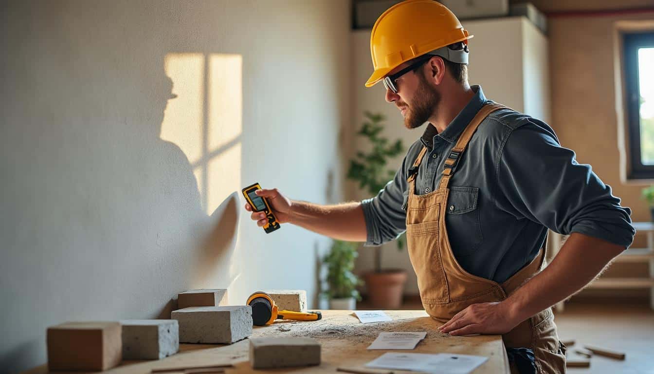 Illustration: Comment identifier le type de mur avant de percer