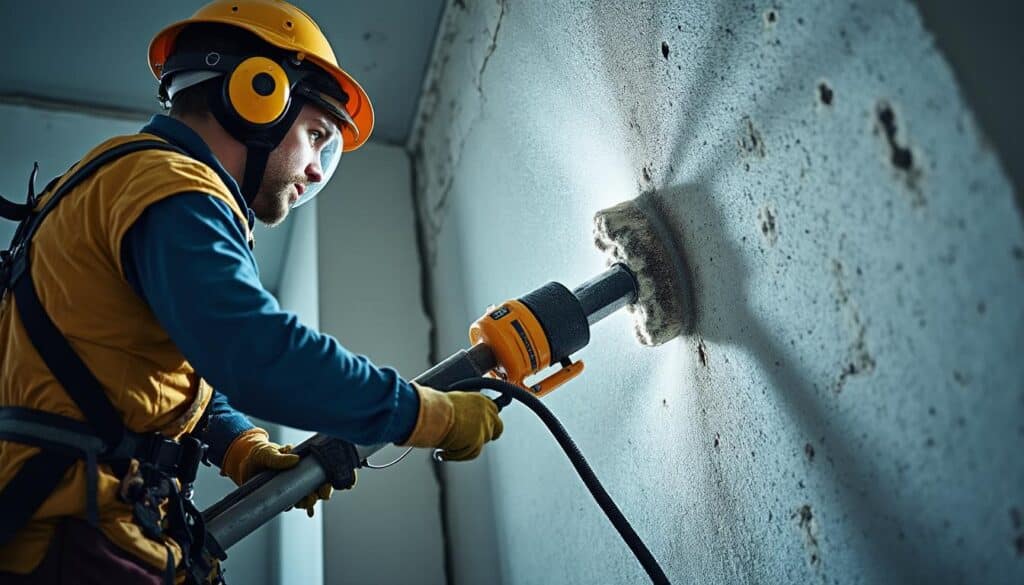 Perche télescopique pour le nettoyage de toiture : sécurité et efficacité