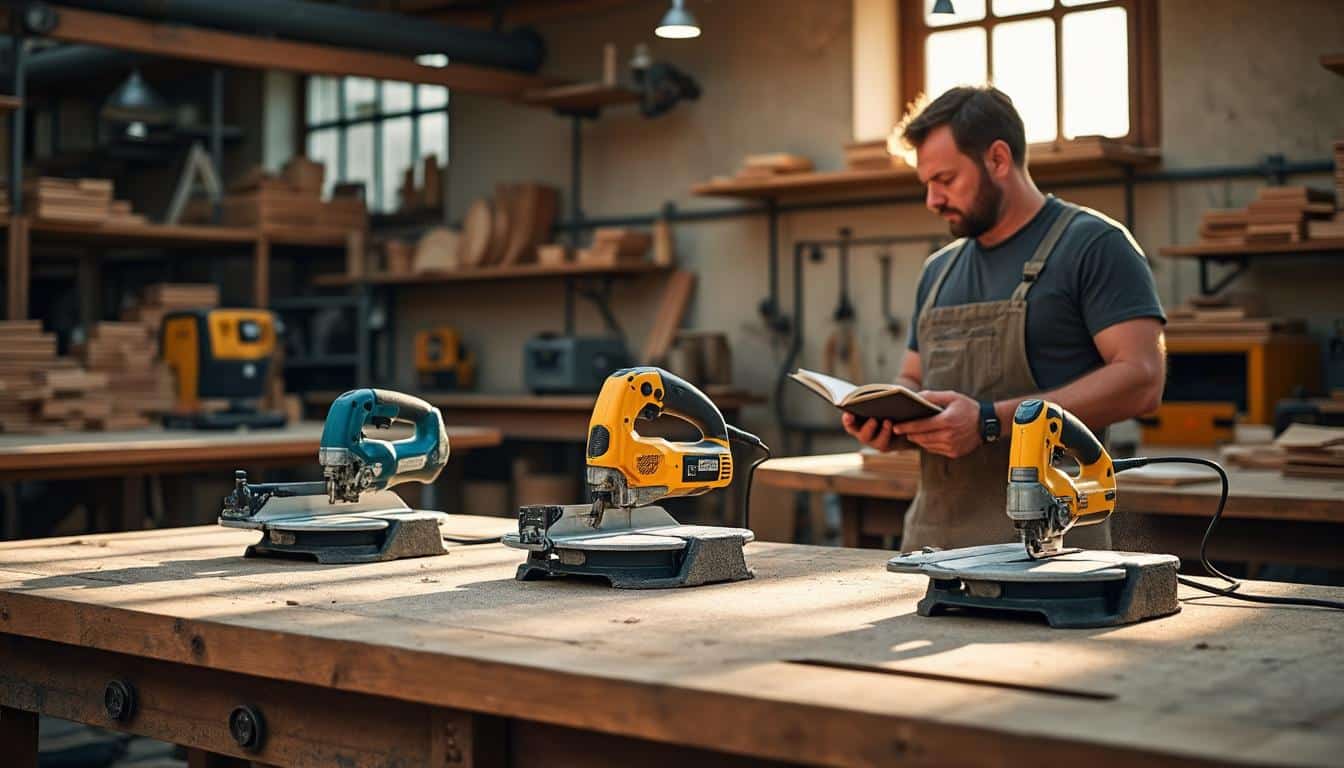 Illustration: Les types de scies à bûches sur table : électrique, thermique ou triphasée ?