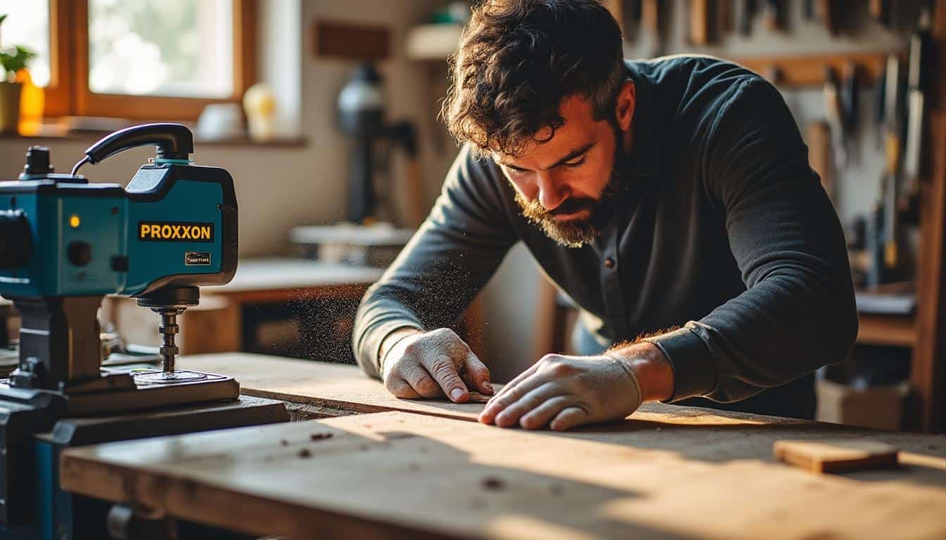 Illustration: Comment optimiser l’utilisation de votre scie à chantourner Proxxon au quotidien