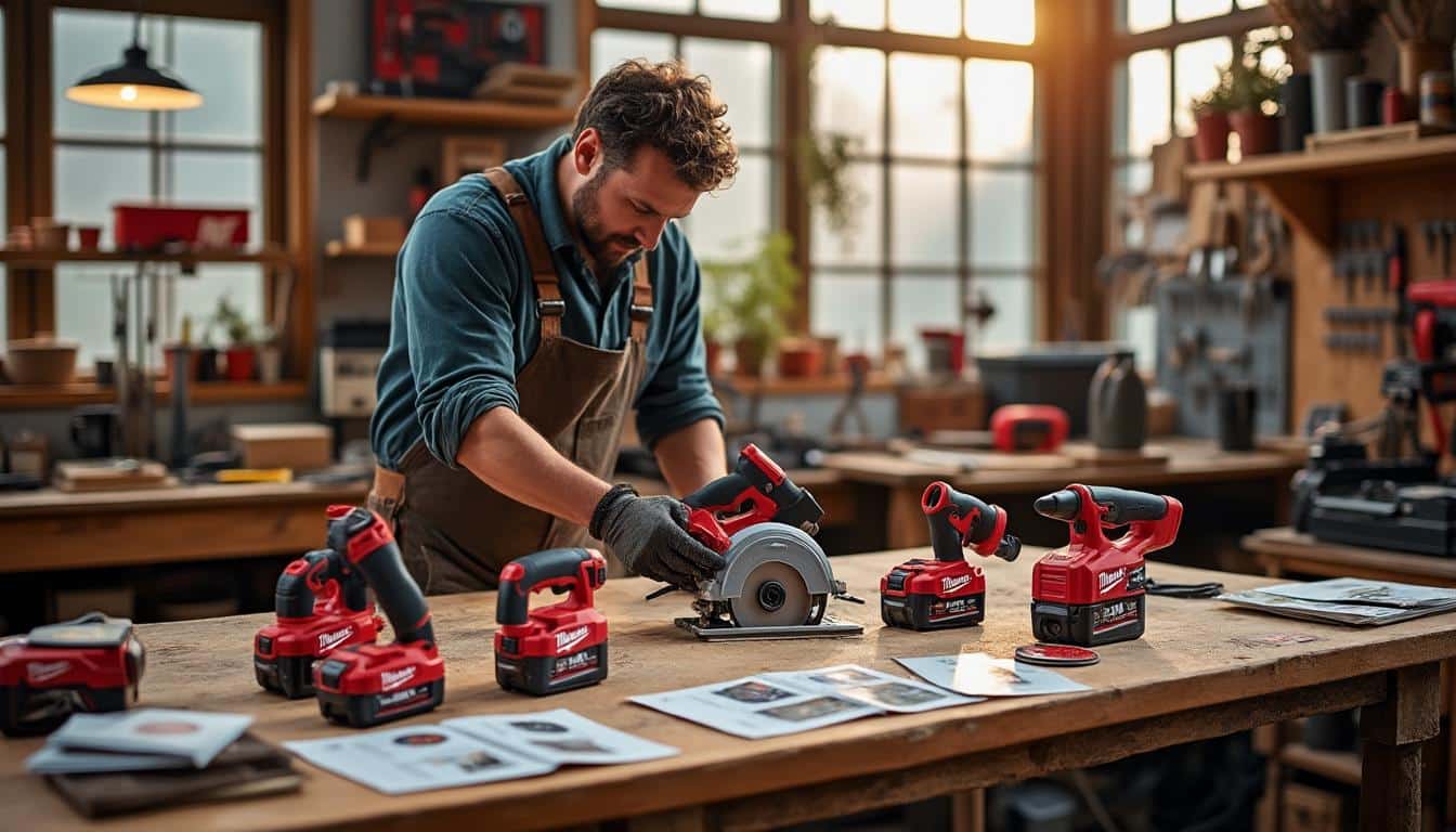 Illustration: Comment bien sélectionner le modèle de scie circulaire Milwaukee M18 Fuel adapté à vos besoins ?