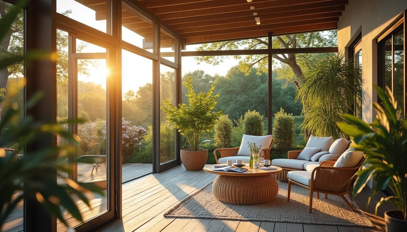 Store de toiture pour véranda : confort et protection solaire optimale