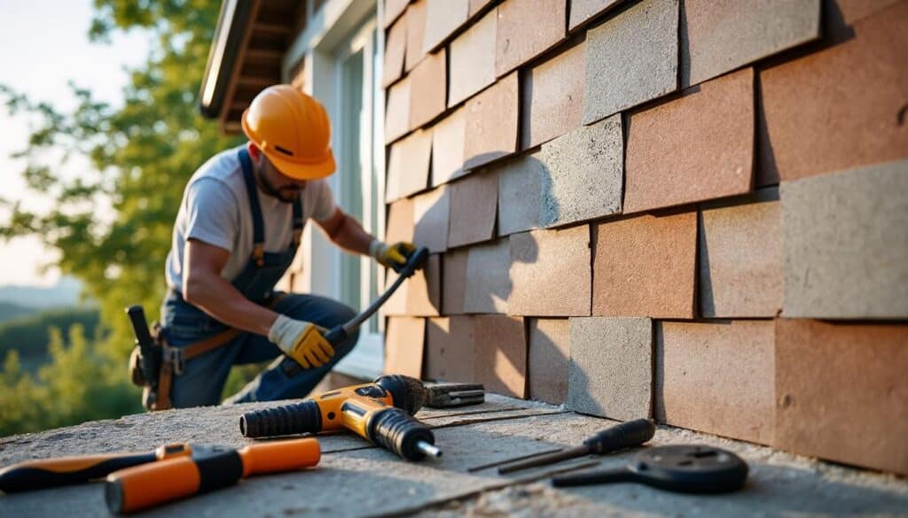 Toiture en plaque imitation tuile : esthétique et installation facile