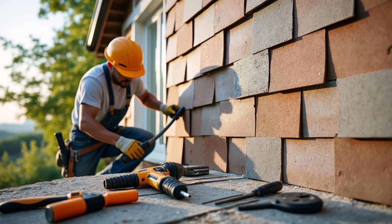 Toiture en plaque imitation tuile : esthétique et installation facile