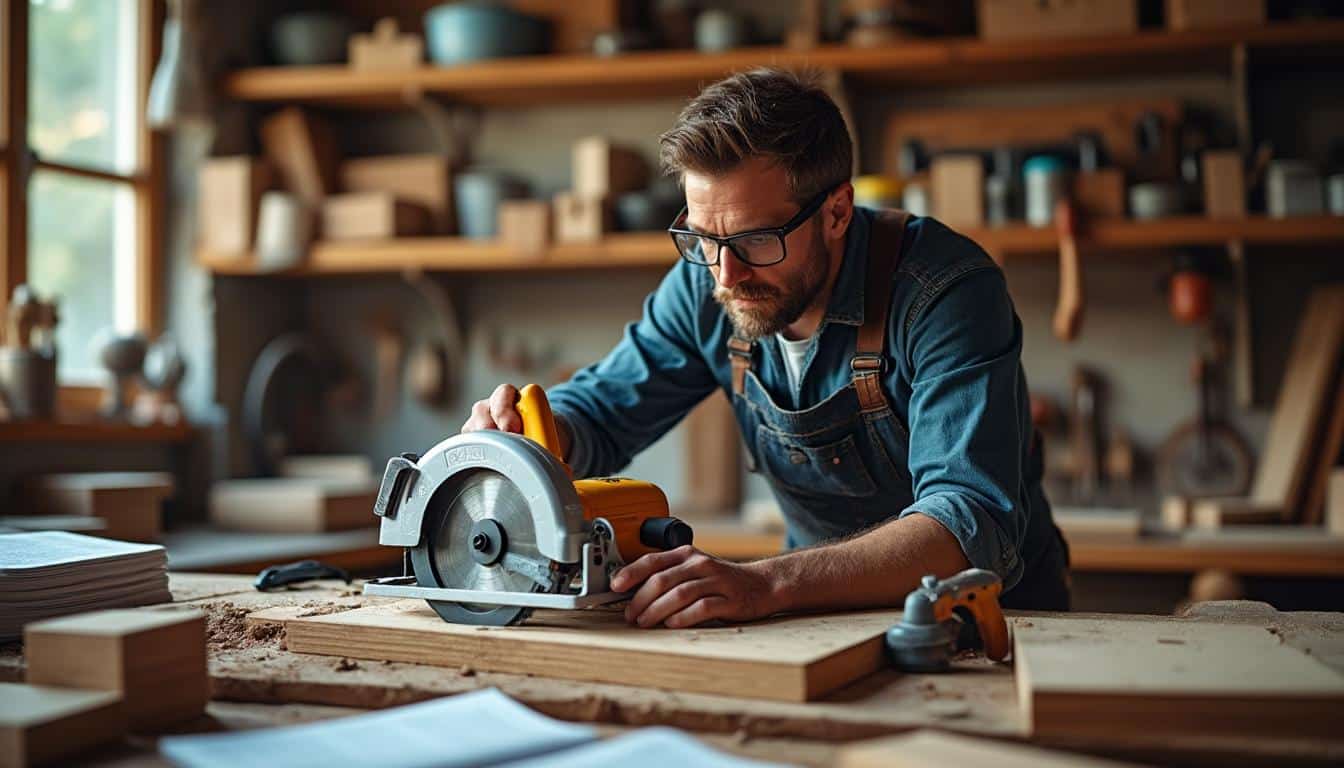 Illustration: Comprendre les bases avant d’utiliser une scie circulaire