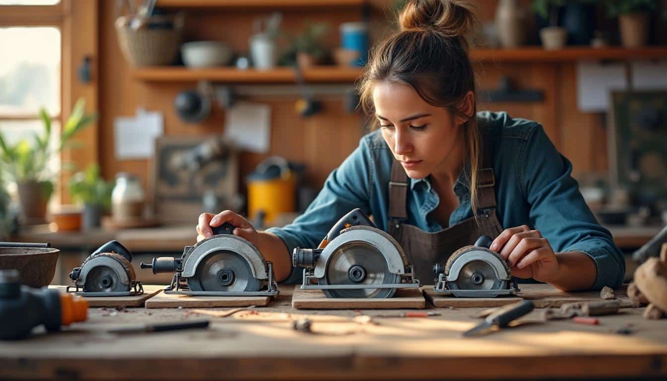 Illustration: Comment choisir la scie circulaire adaptée à vos besoins