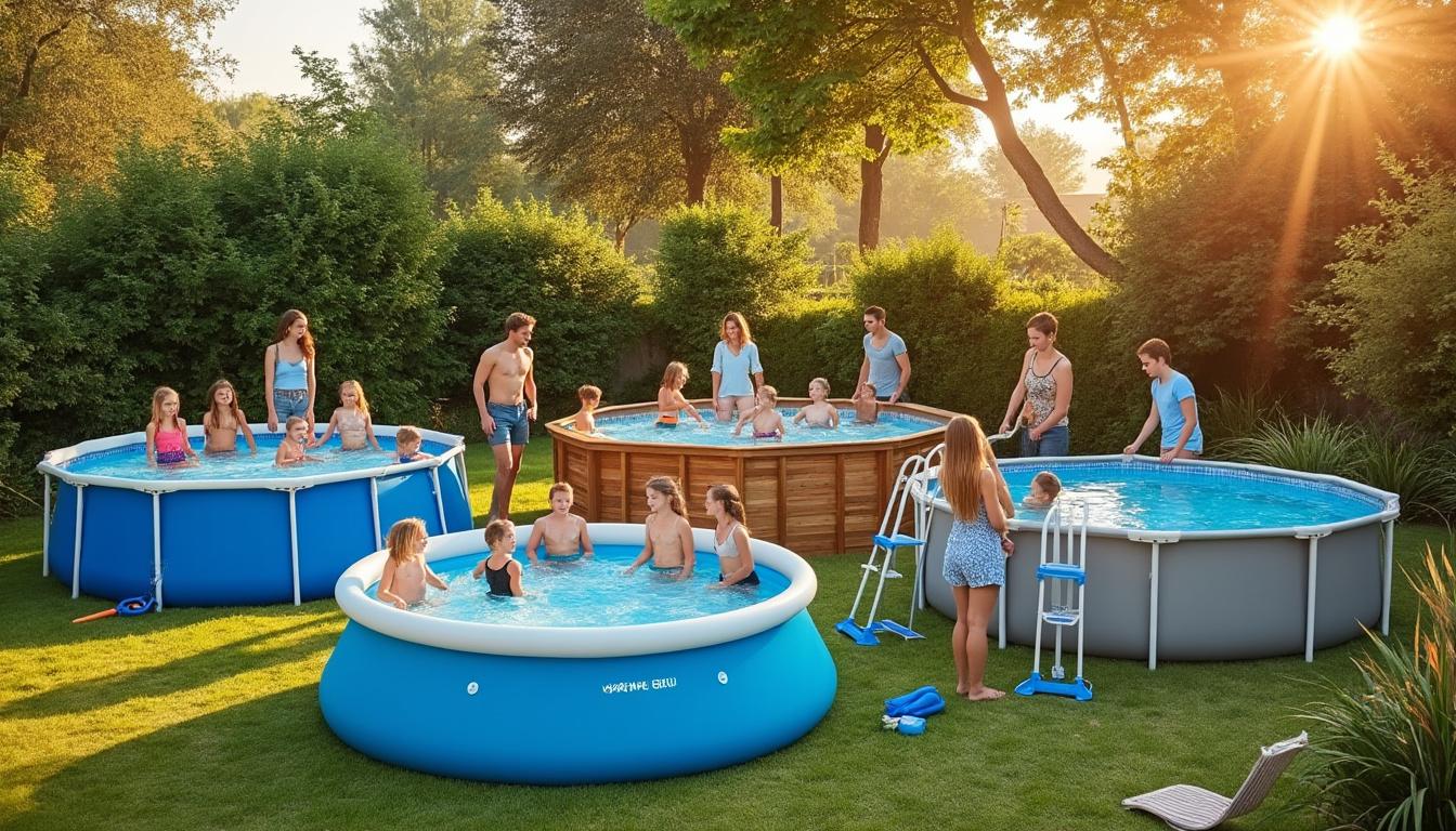 Illustration: Comment bien choisir le type et matériau de piscine hors sol