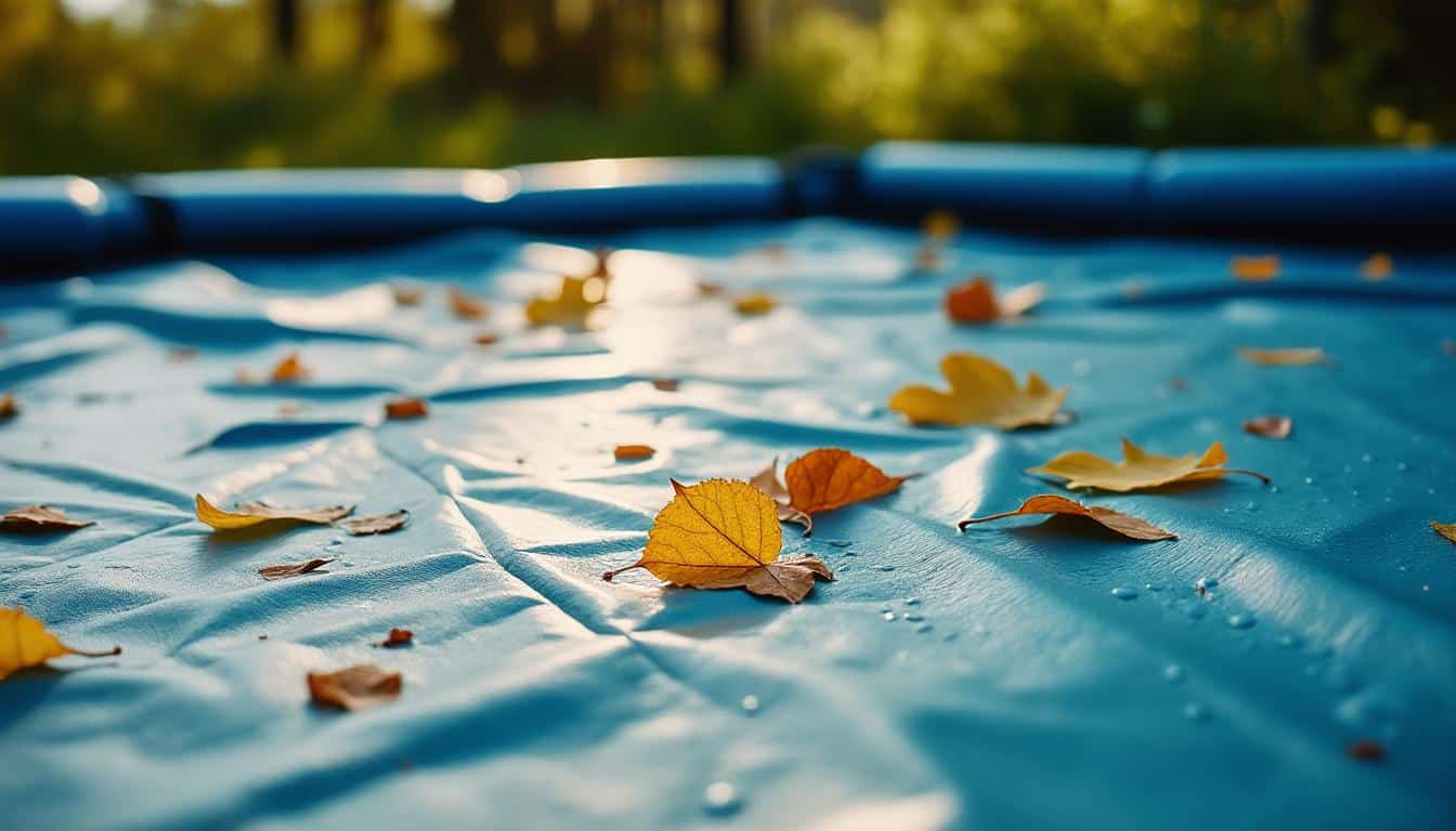 Piscine hors sol bâche d’hivernage : guide de protection efficace