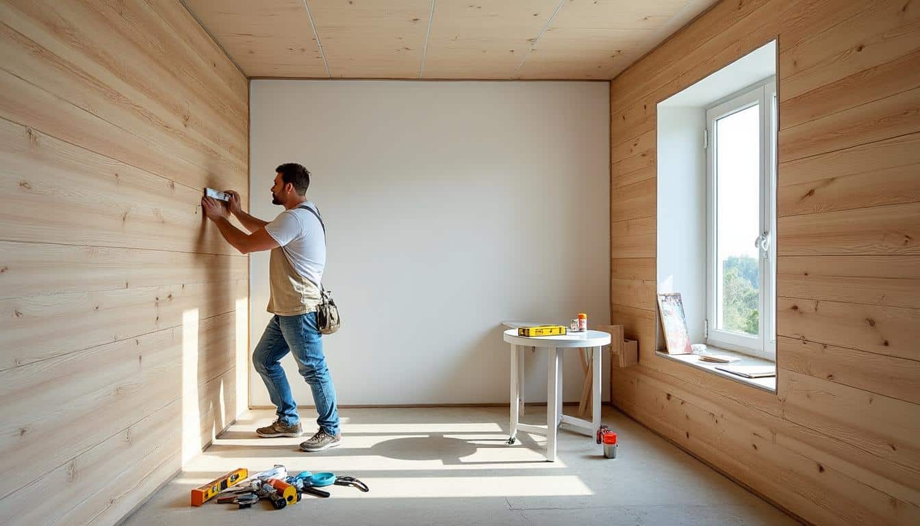 Illustration: Découvrir les différents types de lambris pour vos murs et plafonds