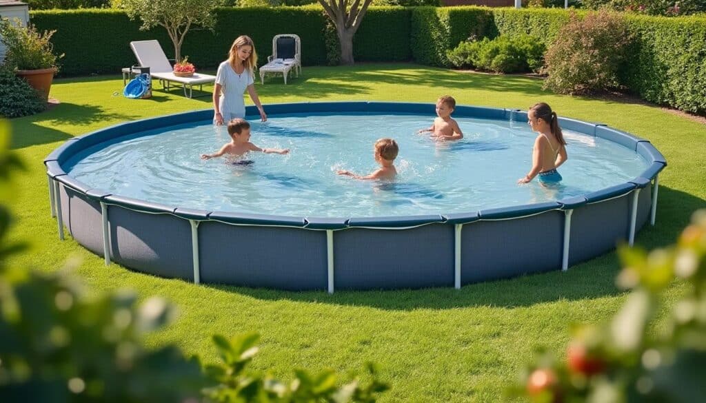 Couverture hors sol piscine : guide complet pour sécurité et confort