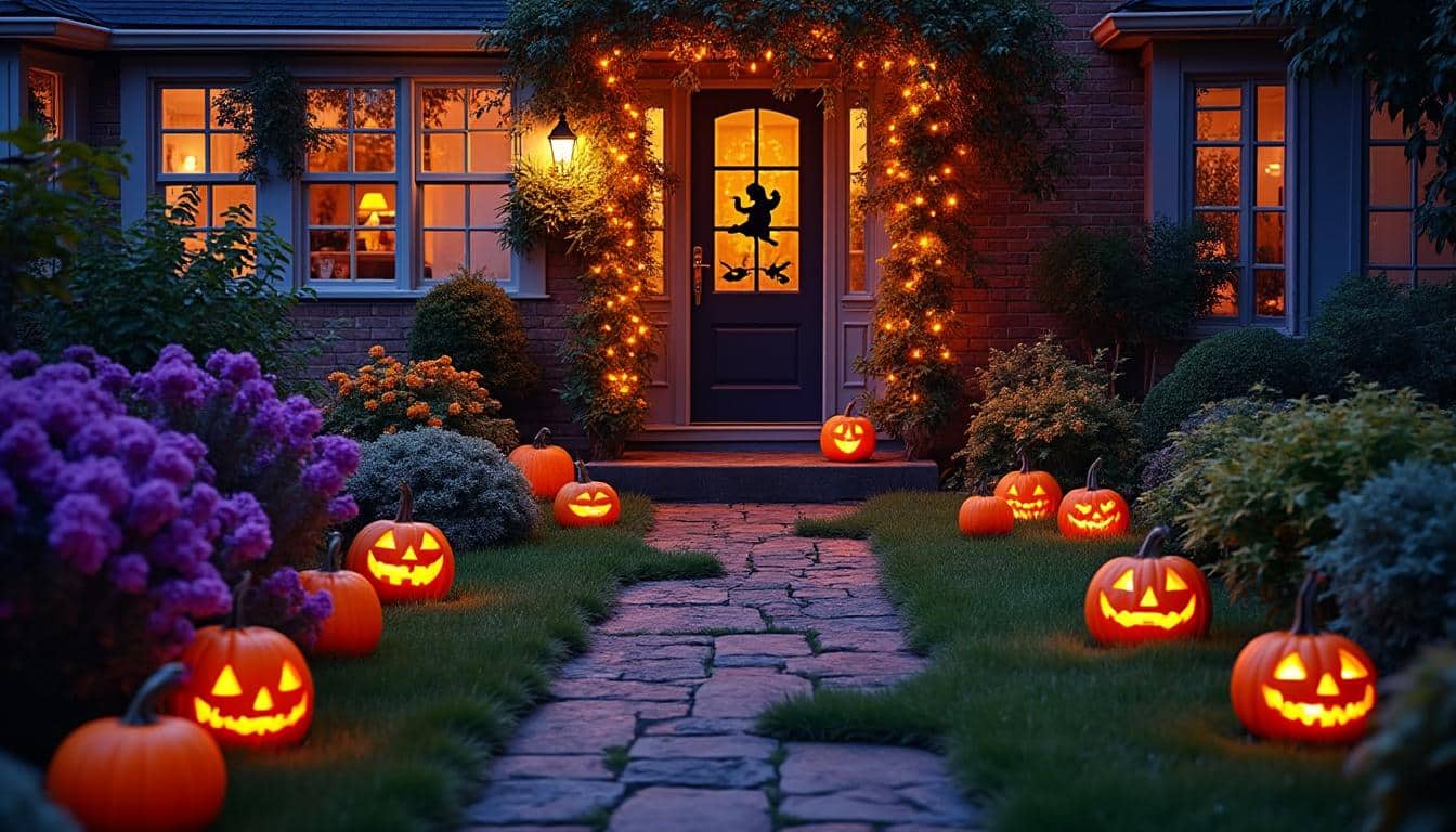 Illustration: Pourquoi une décoration extérieure pour Halloween change tout dans votre jardin et votre maison