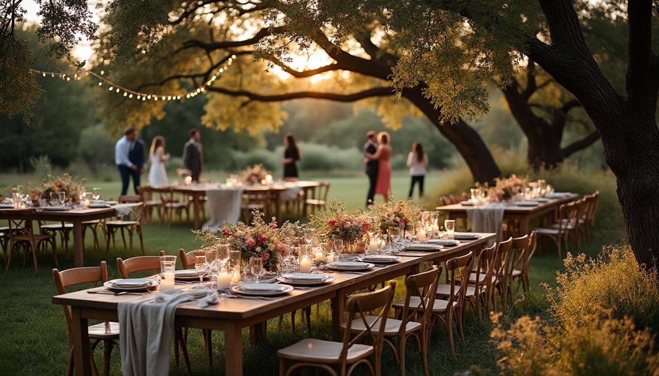 Illustration: Comprendre les spécificités de la décoration pour un mariage en plein air