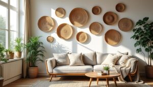 Décoration murale en rotin : charme naturel et élégance