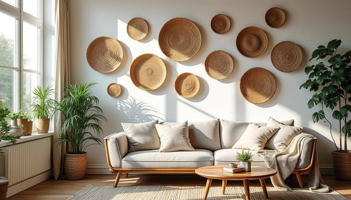 Décoration murale en rotin : charme naturel et élégance