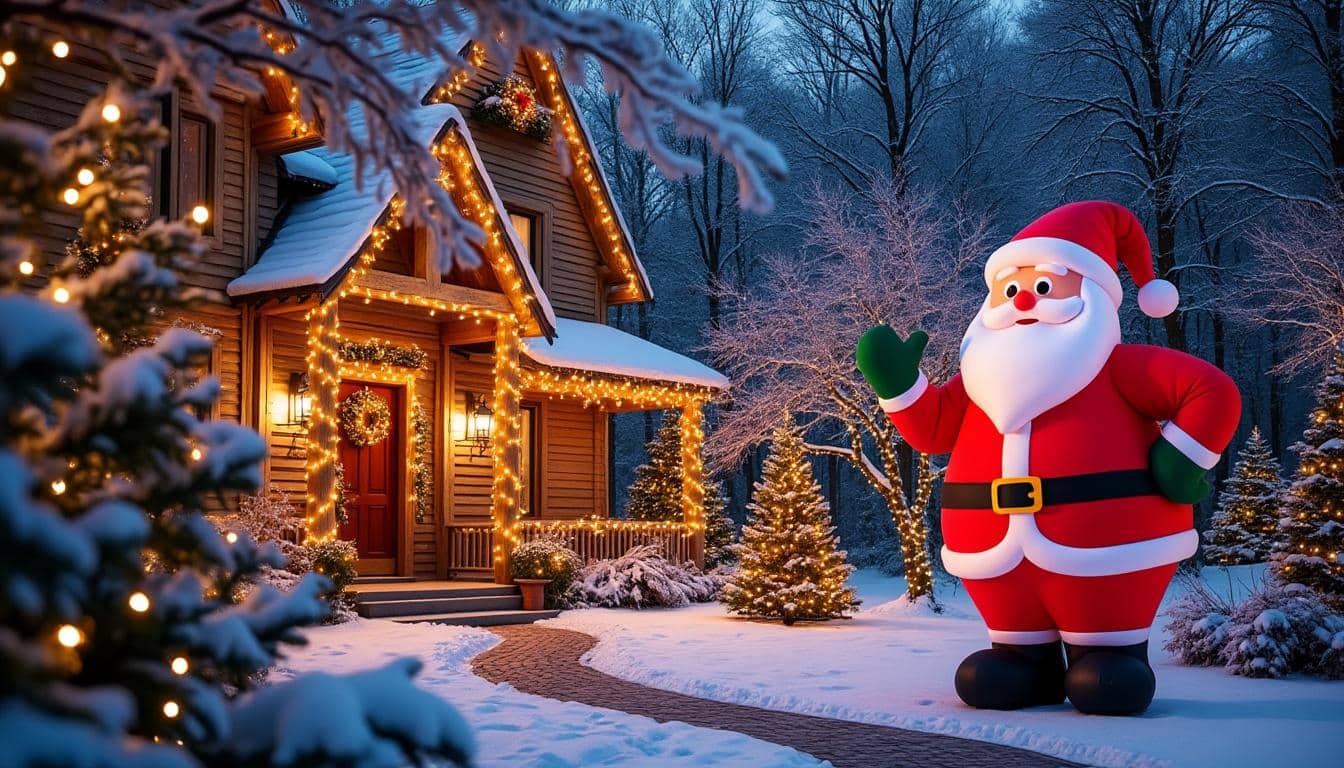 Illustration: Comment transformer votre extérieur en un lieu magique pour Noël