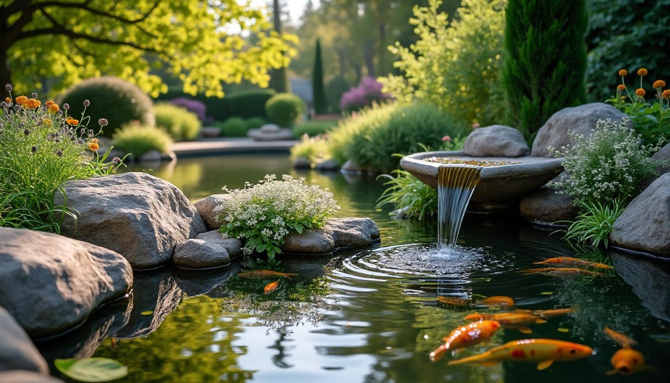 Illustration: Comprendre le bassin extérieur et son rôle dans le jardin