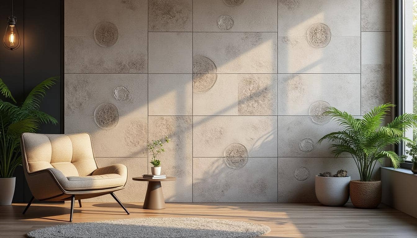 Illustration: Comment ces revêtements décoratifs en relief créent une ambiance unique et moderne