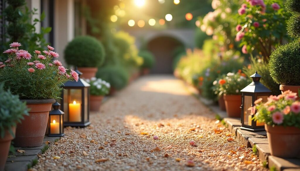 Gravier extérieur décoratif : astuces pour un aménagement réussi