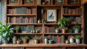 Idée de décoration de l’étagère murale pour un intérieur unique