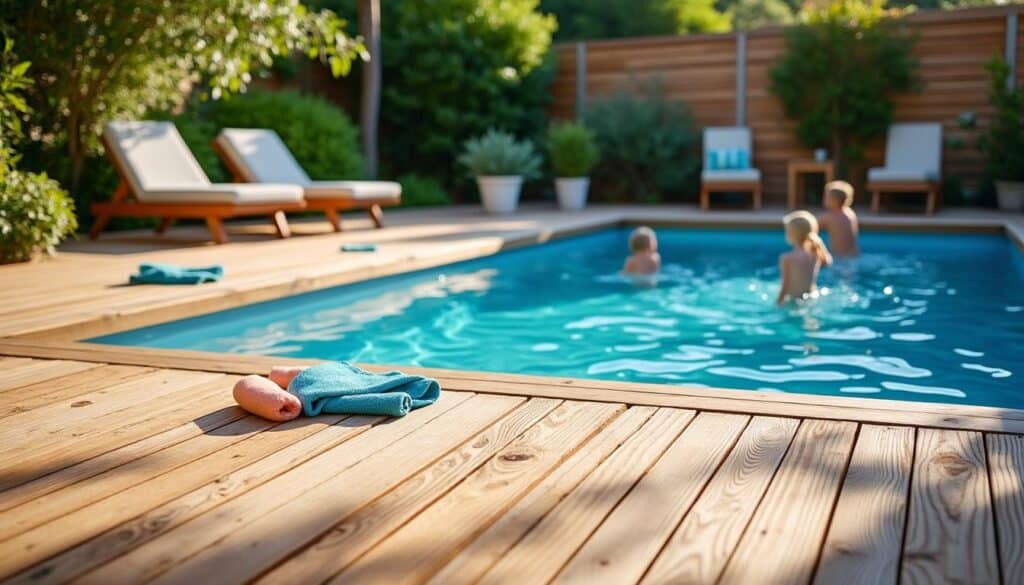 Kit terrasse bois pour piscine hors sol : guide complet et conseils