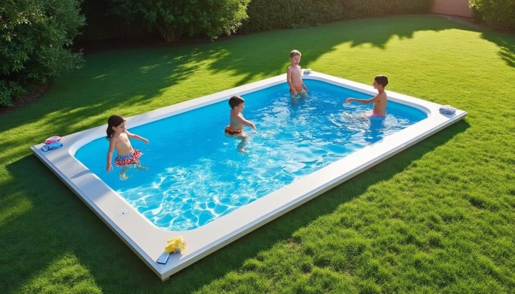Liner piscine hors sol de 7,30x3,70 : guide complet et conseils