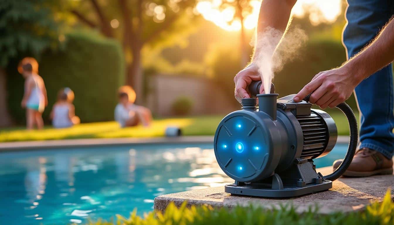 Illustration: Comment fonctionne une pompe de chaleur pour chauffer efficacement une piscine hors sol ?