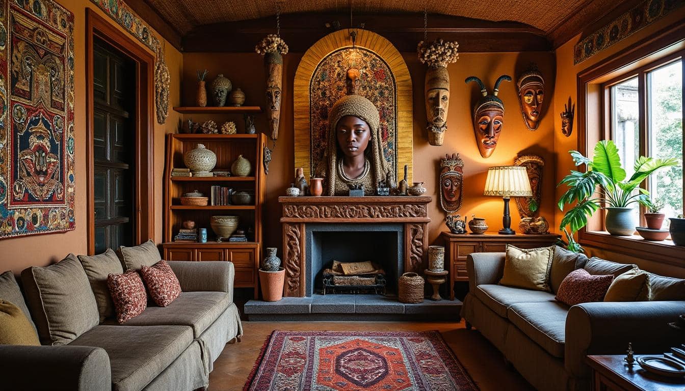 Illustration: Plongée au cœur des traditions et styles de la décoration murale africaine