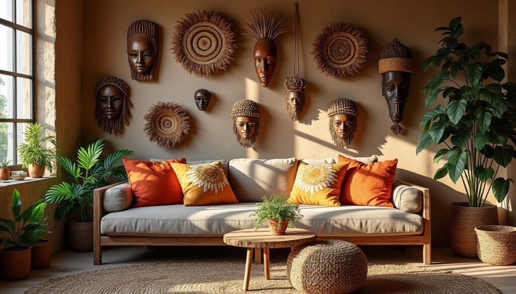 Décoration murale africaine : charme authentique et styles variés