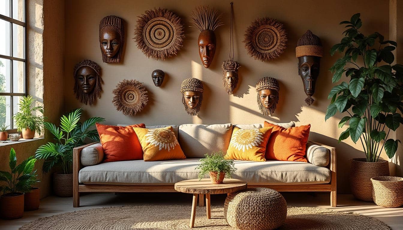 Décoration murale africaine : charme authentique et styles variés