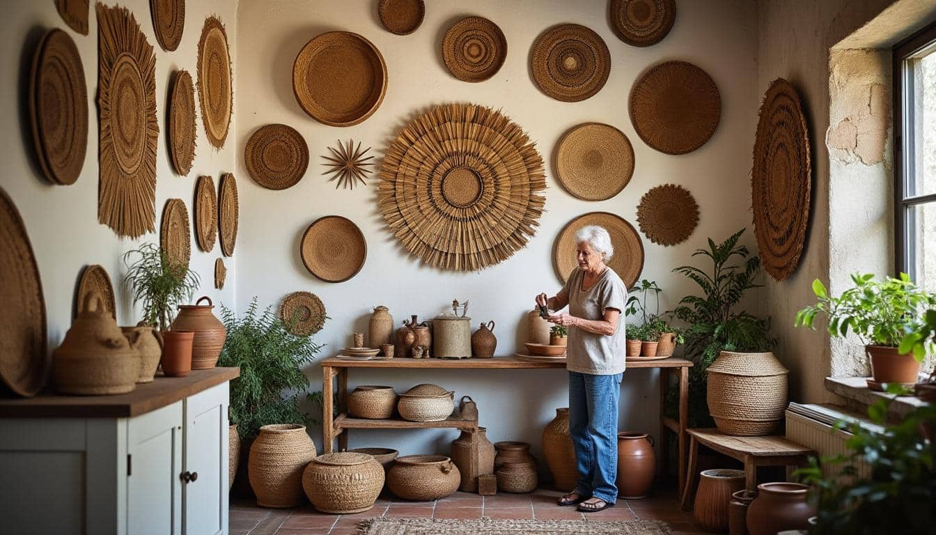 Illustration: Comprendre l’art et l’histoire de la décoration murale en paille