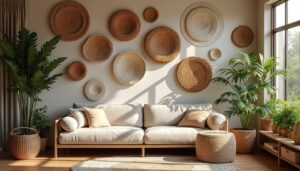 Décoration murale en paille : naturel, durable et esthétique
