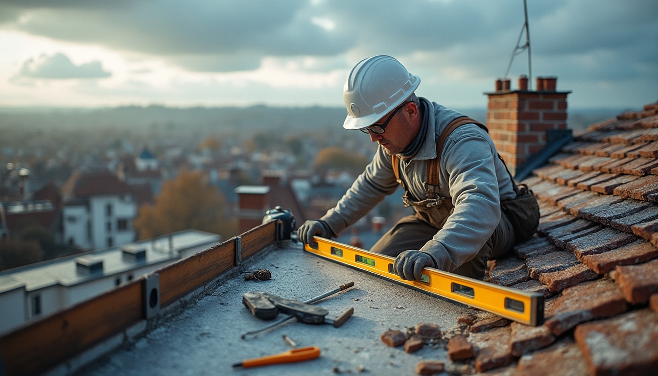 Pente de toiture minimum : guide pour un toit solide et conforme