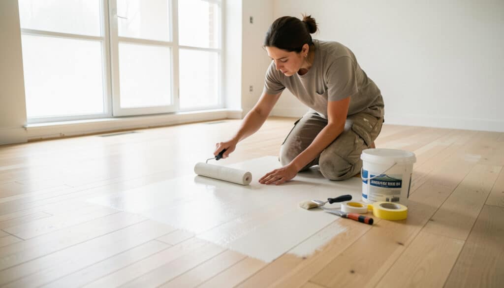 Peindre un parquet : méthode, étapes et erreurs à éviter
