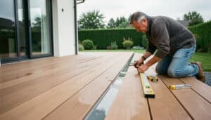 Quelle pente prévoir pour une terrasse durable ?